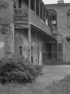 Courtyard, New Orleans, between 1920 and 1926. Creator: Arnold Genthe