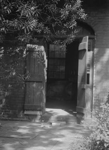 Courtyard, New Orleans, between 1920 and 1926. Creator: Arnold Genthe
