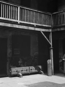 Courtyard, New Orleans, between 1920 and 1926. Creator: Arnold Genthe