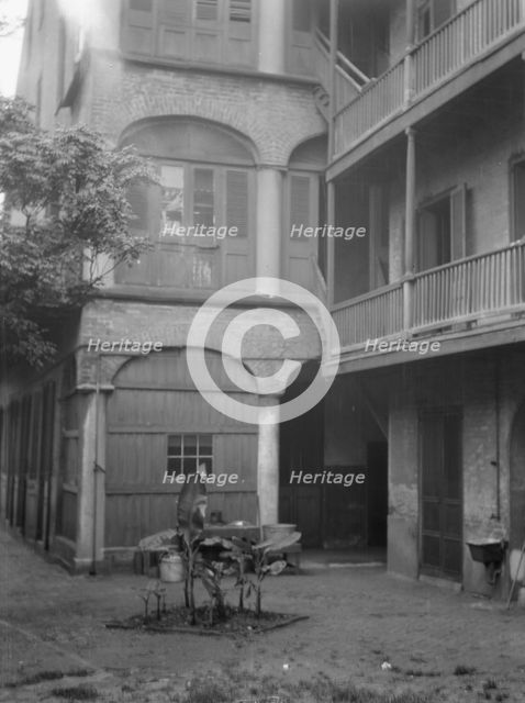 Courtyard, New Orleans, between 1920 and 1926. Creator: Arnold Genthe.