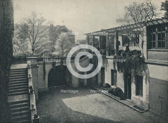 'Courtyard of Private House, 13 Boulevard Des Invalides, Paris. Alterations by Paul Huillard', c1927 Artist: Unknown.