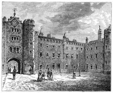 Courtyard of St James's Palace, 1900. Creator: Unknown
