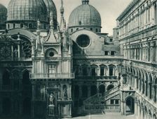 Courtyard of the Doge's Palace, Venice, Italy, 1927. Artist: Eugen Poppel