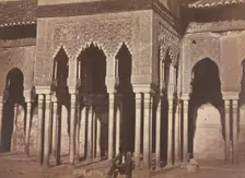 Courtyard, Alhambra, 1857-58. Creator: Charles Clifford (British, 1819-1883)