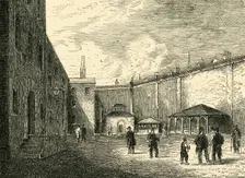 Courtyard in the Fleet Prison (c1872). Creator: Unknown