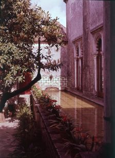 Courtyard, Sintra National Palace, Portugal, c1955. Creator: Arthur Charles Kirby Ware