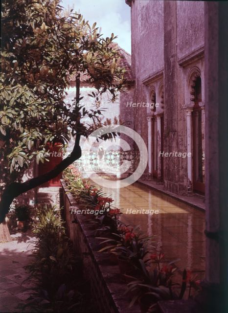 Courtyard, Sintra National Palace, Portugal, c1955. Creator: Arthur Charles Kirby Ware.