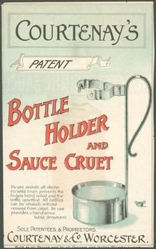 Courtenay & Co Worcestershire Sauce, 1890s