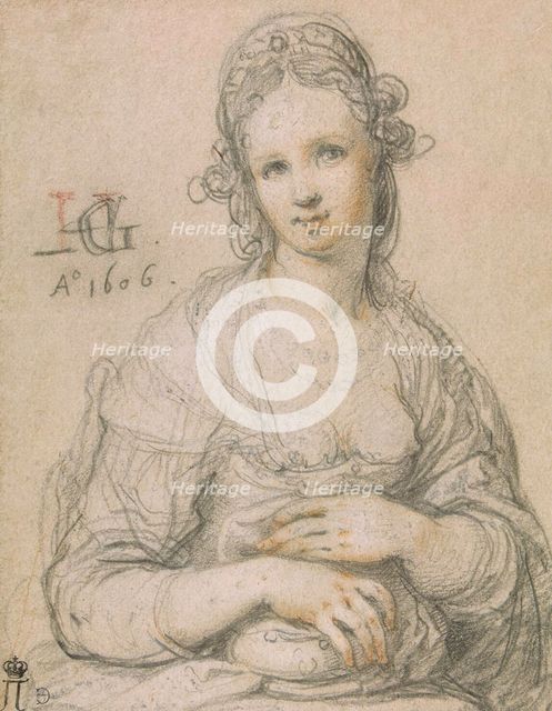 Courtesan, 1606. Artist: Goltzius, Hendrick (1558-1617)
