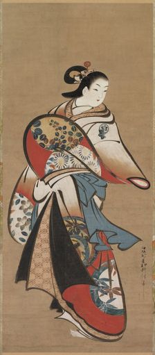 Courtesan, 1716-1735. Creator: Matsuno Chikanobu (Japanese)
