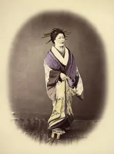 Courtesan, 1866-1867. Creator: Felice Beato