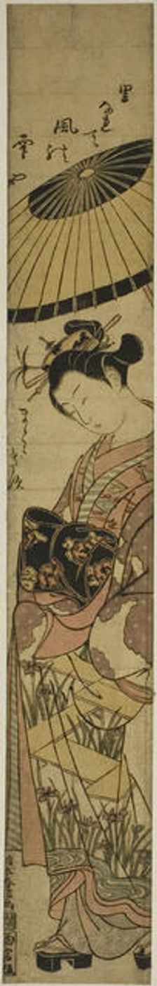 Courtesan on Parade, c. 1763. Creator: Suzuki Harunobu