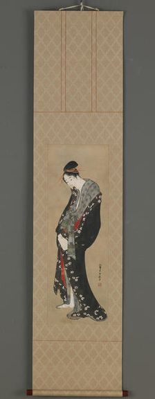 Courtesan, Edo period, ca. 1796-1798. Creator: Hokusai