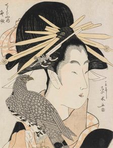 Courtesan Karuta of the Chojiya, 1790s