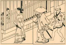 Courtesans, 1661, (1924). Creator: Hishikawa Moronobu