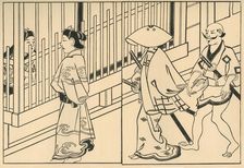 Courtesans, 1661, (1924). Creator: Hishikawa Moronobu