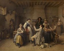 Courtesy, 1862. Creator: Jean-Baptiste Madou