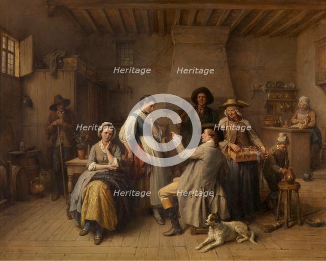 Courtesy, 1862. Creator: Jean-Baptiste Madou.