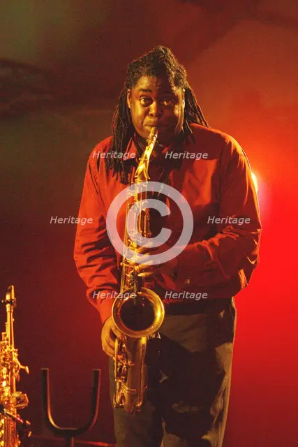 Courtney Pine, Brecon Jazz Festival, Powys, Wales, 2006. Artist: Brian O'Connor