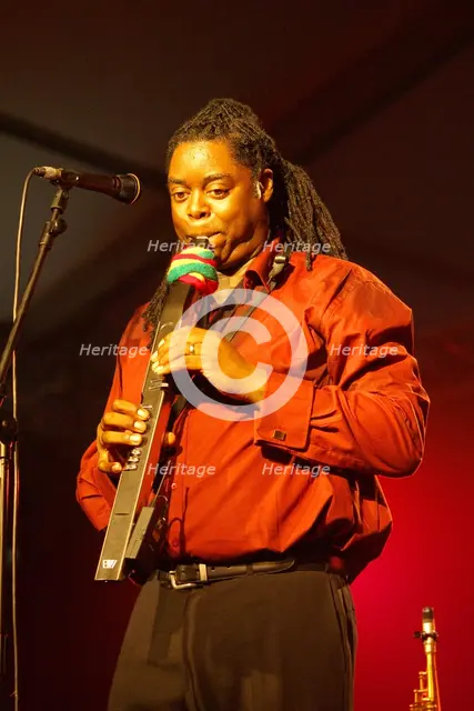 Courtney Pine, Brecon Jazz Festival, Powys, Wales, 2006. Artist: Brian O'Connor