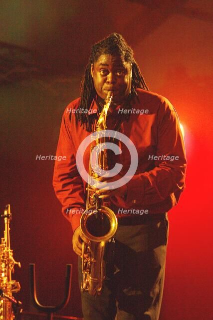Courtney Pine, Brecon Jazz Festival, Powys, Wales, 2006. Artist: Brian O'Connor