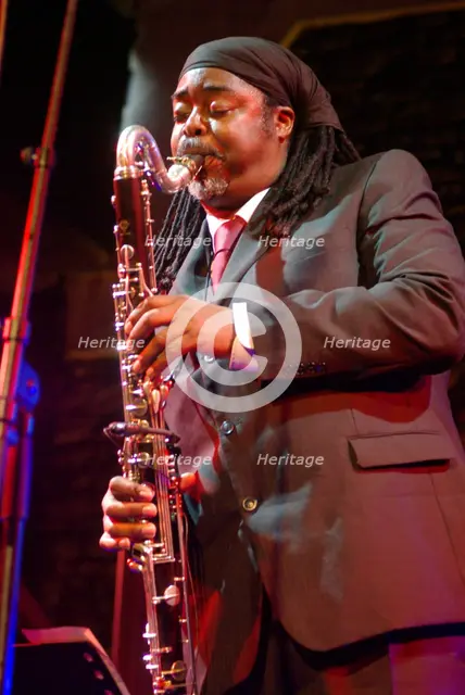 Courtney Pine, Brecon Jazz Festival, Powys, Wales, 2009. Artist: Brian O'Connor