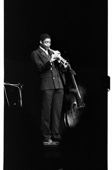 Courtney Pine, Fairfield Halls, Croydon, 1987. Artist: Brian O'Connor