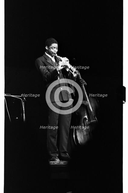 Courtney Pine, Fairfield Halls, Croydon, 1987.   Artist: Brian O'Connor.