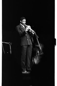 Courtney Pine, Fairfield Halls, Croydon, 1987. Artist: Brian O'Connor