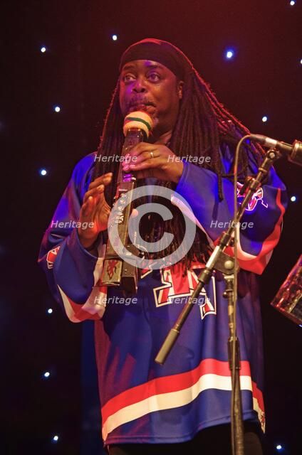 Courtney Pine, Love Supreme Jazz Festival, Glynde, East Sussex, 2013. Artist: Brian O'Connor