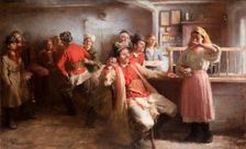 Courtship, 1894. Creator: Wlodzimierz Tetmajer