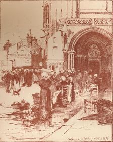 Coutances 1896, (1897). Artist: Charles John Watson