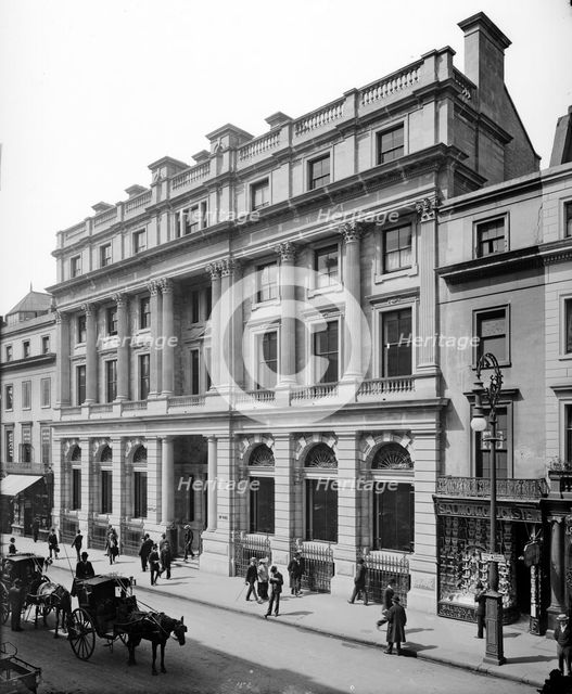 Coutt's Bank, The Strand,  London, 1904. Artist: Bedford Lemere and Company