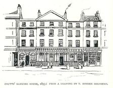 Coutts Banking House 1853 Artist: Thomas Shepherd