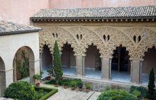 Coutyard of Santa Isabel, Aljaferia Palace, Zaragoza, Spain, 2007. Creator: Samuel Magal