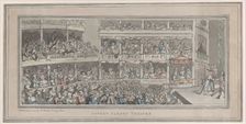 Covent Garden Theatre, July 20, 1786., July 20, 1786. Creator: Thomas Rowlandson
