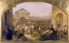Covent Garden Market 1864. Creator: Phoebus Levin