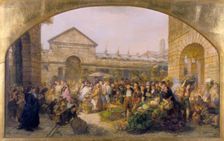 Covent Garden Market 1864. Creator: Phoebus Levin