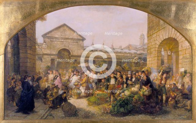 'Covent Garden Market', 1864. Creator: Phoebus Levin.