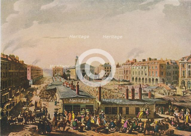 'Covent Garden Market, 1811', (1920). Artist: J Bluck.
