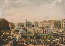 Covent Garden Market, 1811 (1920). Artist: J Bluck