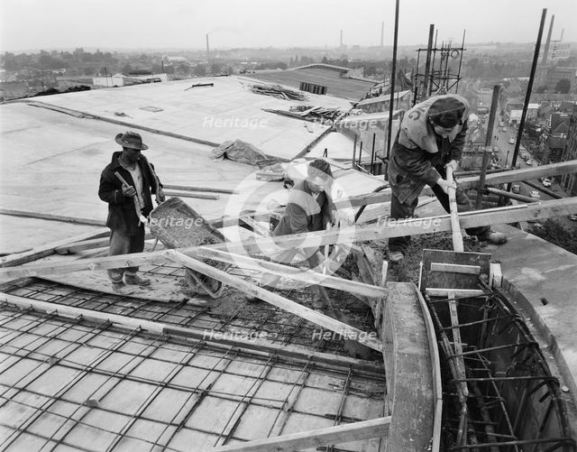 Coventry Cathedral, Priory Street, Coventry, 02/09/1960. Creator: John Laing plc.