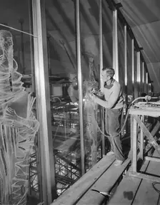 Coventry Cathedral, Priory Street, Coventry, 05/10/1961. Creator: John Laing plc