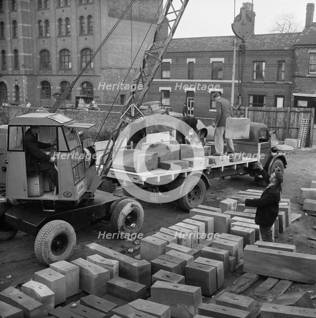 Coventry Cathedral, Priory Street, Coventry, 05/11/1956. Creator: John Laing plc.