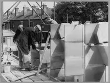 Coventry Cathedral, Priory Street, Coventry, 06/05/1957. Creator: John Laing plc
