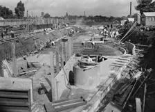 Coventry Cathedral, Priory Street, Coventry, 06/09/1955. Creator: John Laing plc