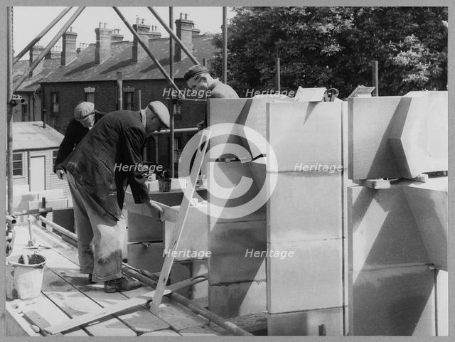 Coventry Cathedral, Priory Street, Coventry, 06/05/1957. Creator: John Laing plc.