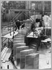 Coventry Cathedral, Priory Street, Coventry, 06/05/1957. Creator: John Laing plc