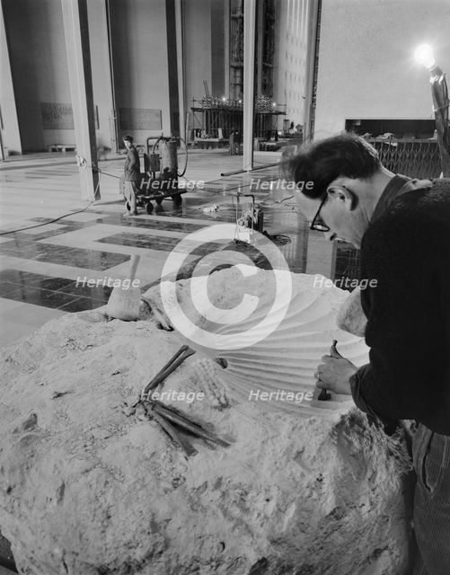 Coventry Cathedral, Priory Street, Coventry, 08/03/1962. Creator: John Laing plc.