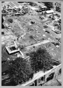 Coventry Cathedral, Priory Street, Coventry, 10/08/1955. Creator: John Laing plc